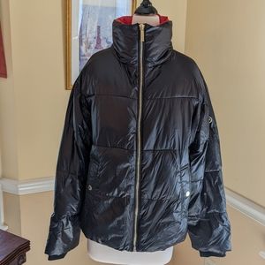 MICHAEL Michael Kors Black Puffer Jacket